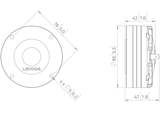 ВЧ драйвер LAVOCE DN10.17