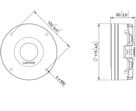 ВЧ драйвер LAVOCE DN14.30T