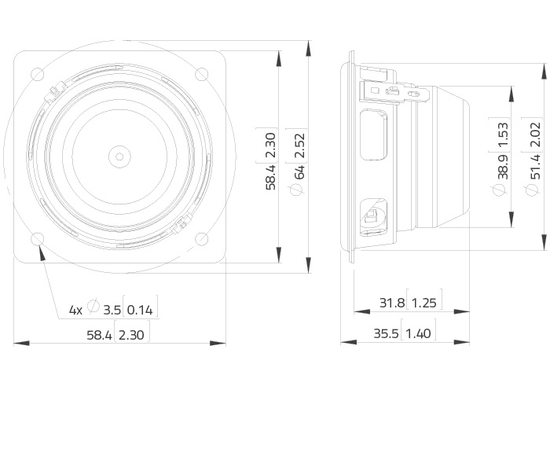 Широкополосный динамик LAVOCE FSN020.72