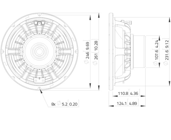 СЧ динамик LAVOCE WAN103.00