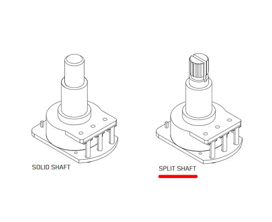 ​Набор потенциометров EMG CS VT SPL LH (evo1)