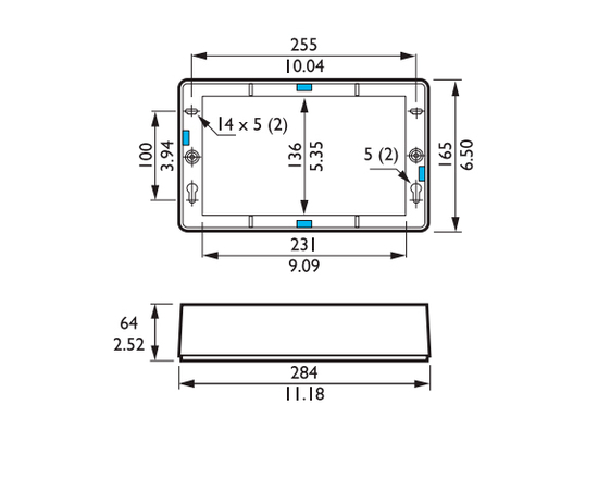 Монтажный бокс для громкоговорителей Bosch LBC3012/01