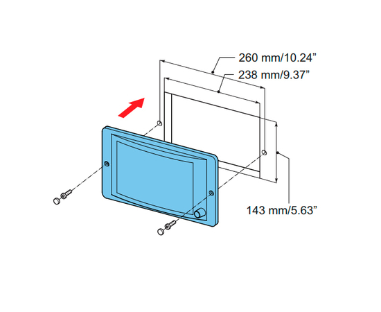 Монтажный бокс для громкоговорителей Bosch LBC3012/01