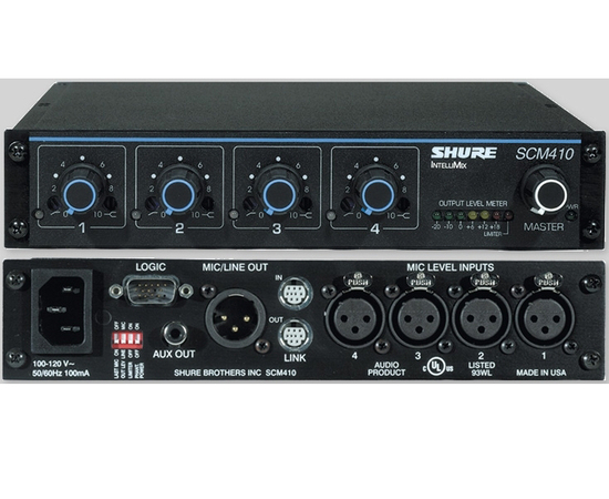 Микшерный пульт Shure SCM410E - 61901 за 0 грн. | 4Club