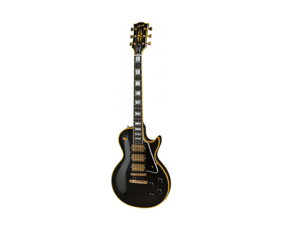 Электрогитара GIBSON '57 LES PAUL CUSTOM 3 PICKUP EBONY VOS GH - 137263 за 0 грн. | 4Club