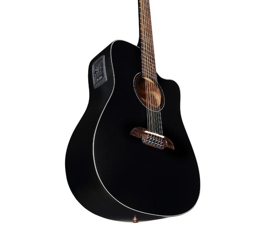 Электроакустическая гитара Alvarez AD6012CEBK