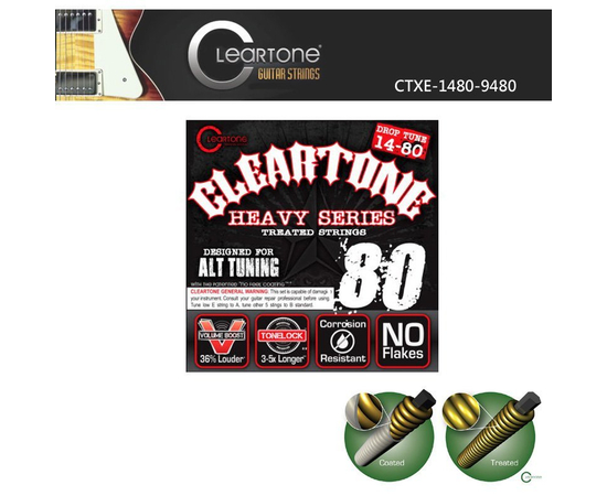 Струны для электрогитары Cleartone 9480 - 137657 за 0 грн. | 4Club