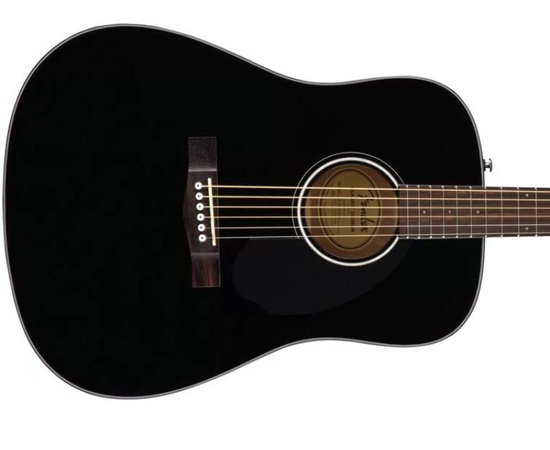 Акустическая гитара FENDER CD-60S BLACK WN