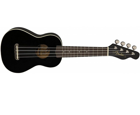Укулеле FENDER UKULELE VENICE SOPRANO BLACK WN