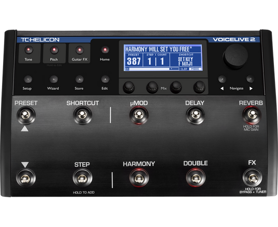Вокальный процессор TC-Helicon VoiceLive 2