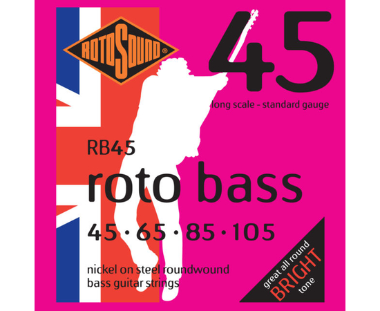 Струны для бас-гитар Rotosound RB45 - 35162 за 1439 грн. | 4Club