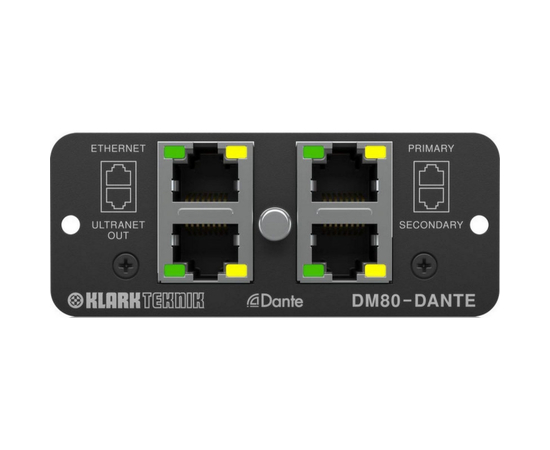 Интерфейс для аудио-процессора KLARK TEKNIK DM80-DANTE - 137909 за 31542 грн. | 4Club