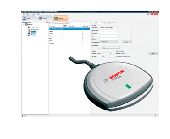 Программный модуль для кодирования электронных карточек Bosch DCN-SWID-E - 50419 за 0 грн. | 4Club