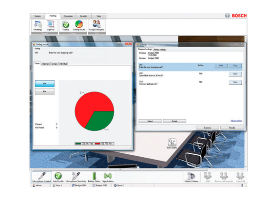 Программный модуль "Парламентское голосование" Bosch DCN-SWPV-E - 50422 за 0 грн. | 4Club