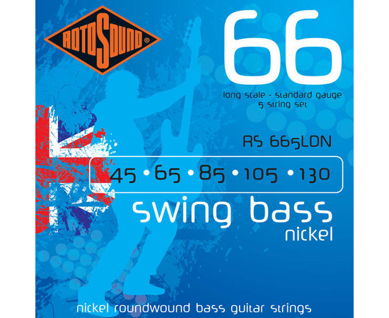 Струны для бас-гитары Rotosound RS665LDN - 138014 за 1912 грн. | 4Club