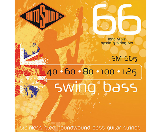 Струны для бас-гитары Rotosound SM665 - 138015 за 0 грн. | 4Club