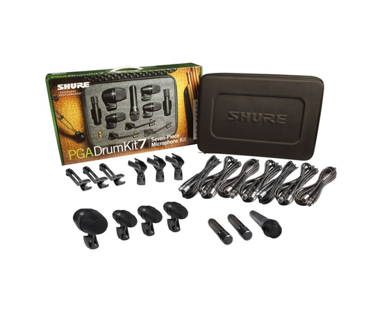 Комплект инструментальных микрофонов SHURE PGADRUMKIT7 - 138029 за 0 грн. | 4Club