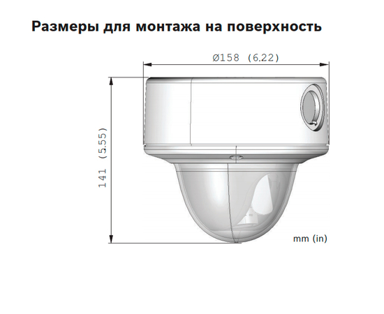Видеокамера Bosch NIN-832-V03P