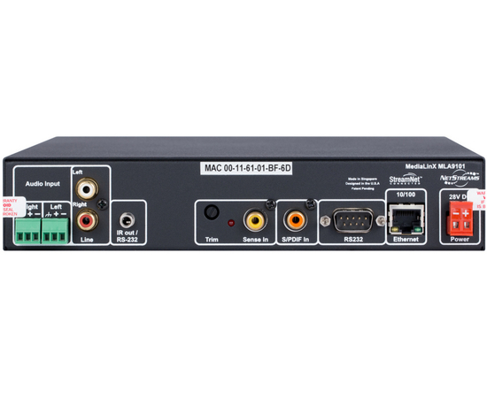 Цифровой аудиокодер ClearOne MLA9101, фото , изображение 2