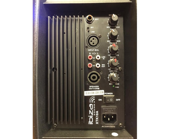 Акустическая система IBIZA XTK 8A, фото , изображение 2