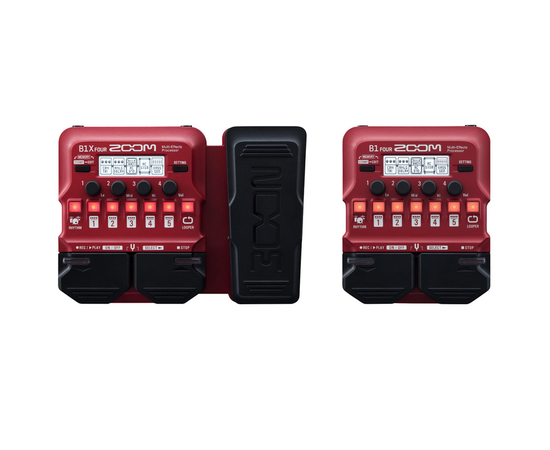 Бас-гитарный процессор Zoom B1 FOUR