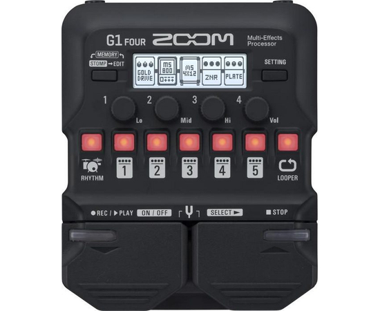 Гитарный процессор Zoom G1 Four
