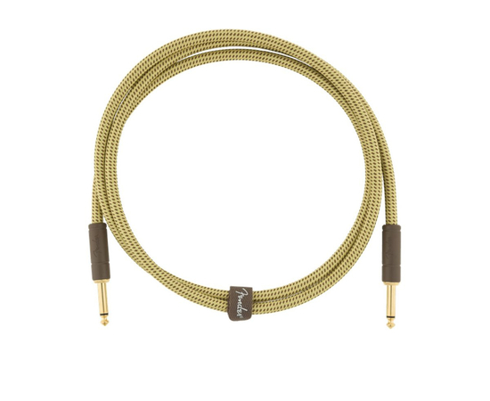 Кабель инструментальный FENDER CABLE DELUXE SERIES 5' TWEED, фото , изображение 2
