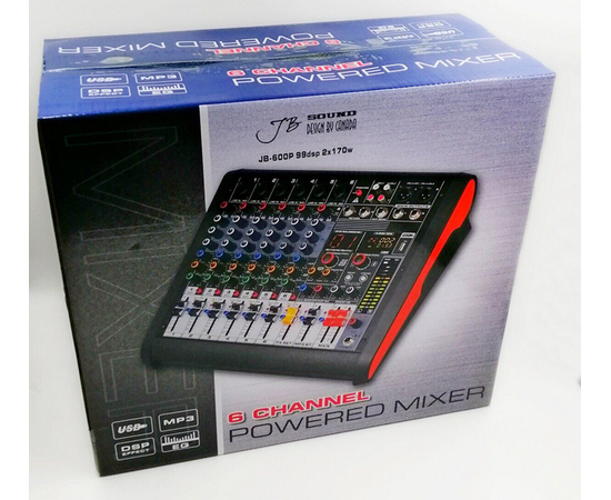 Микшер-усилитель JB Sound JB-600P, фото , изображение 4