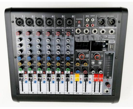 Микшер-усилитель JB Sound JB-600P, фото , изображение 3