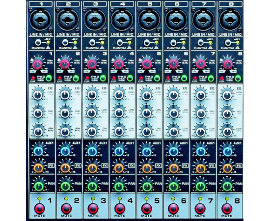 Микшер-усилитель JB Sound JB-GL8P, фото , изображение 3