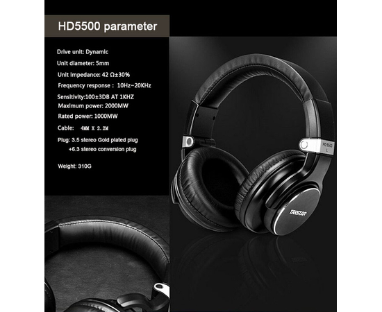 Наушники Takstar HD5500, фото , изображение 7