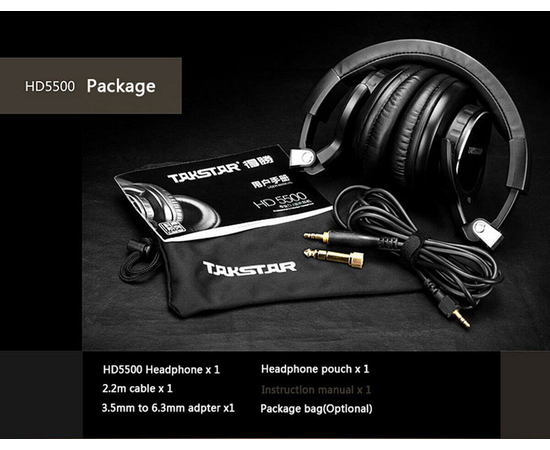 Наушники Takstar HD5500, фото , изображение 8