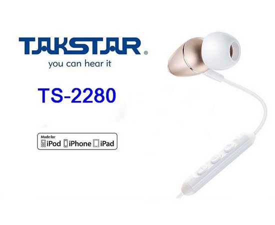Гарнітура Takstar TS-2280 GOLDEN, image 