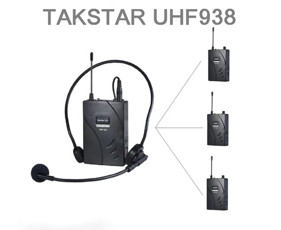 Радіосистема тур-гід (приймач) Takstar UHF-938R, image , зображення 5