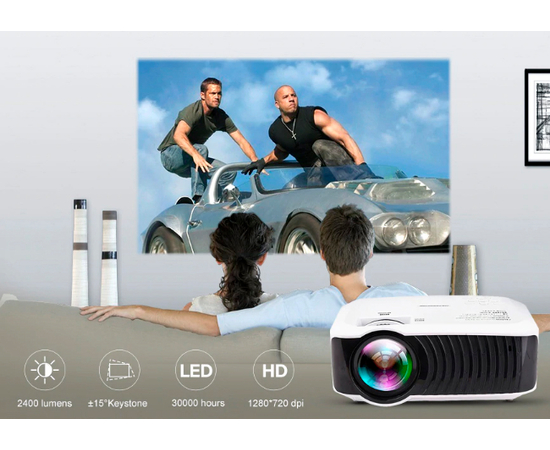 Видеопроектор TouYinger T4, фото , изображение 9