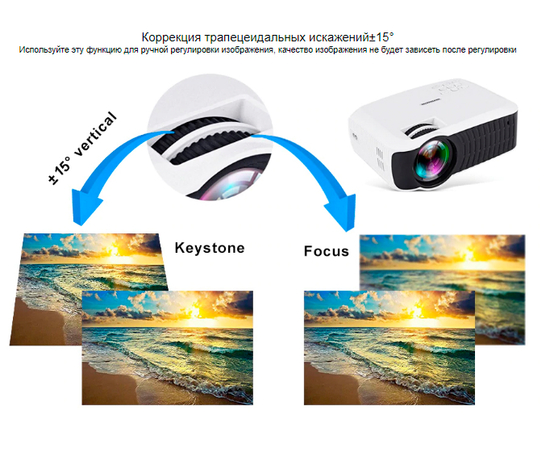 Видеопроектор TouYinger T4, фото , изображение 13