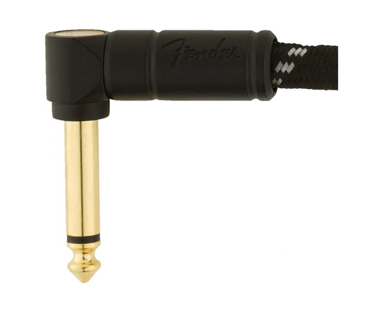 Кабель FENDER CABLE DELUXE SERIES 6" PATCHES (PAIR) BLACK TWEED, фото , изображение 3