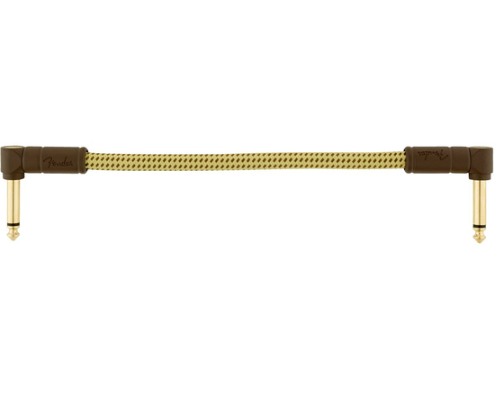 Кабель FENDER CABLE DELUXE SERIES 6" PATCHES (PAIR) TWEED, фото , изображение 2