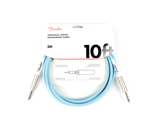 Кабель инструментальный FENDER CABLE ORIGINAL SERIES 10' DBL, фото , изображение 2