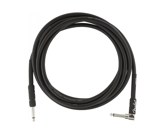 Кабель інструментальний FENDER CABLE PROFESSIONAL SERIES 10 'ANGLED BLACK, image 