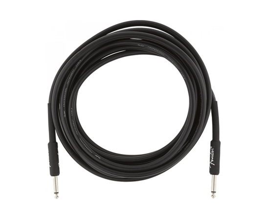 Кабель инструментальный FENDER CABLE PROFESSIONAL SERIES 18.6' BLACK, фото , изображение 2