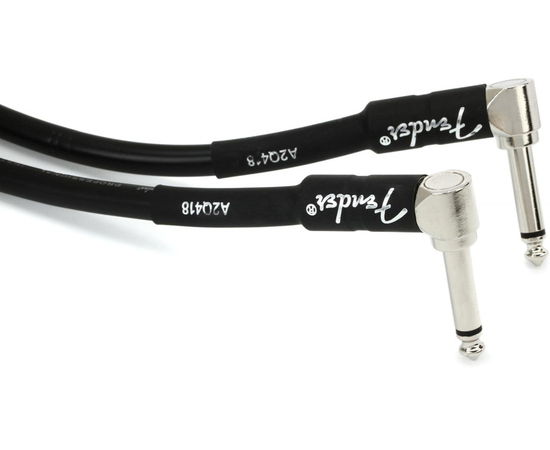 Кабель инструментальный FENDER CABLE PROFESSIONAL SERIES 3' BLACK, фото , изображение 2