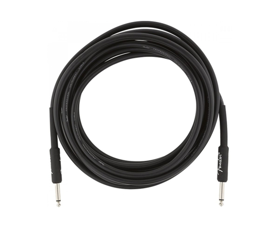 Кабель инструментальный FENDER CABLE PROFESSIONAL SERIES 5' BLACK, фото , изображение 2