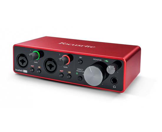 Аудиоинтерфейс FOCUSRITE Scarlett 2i2 (3rd gen), фото , изображение 5