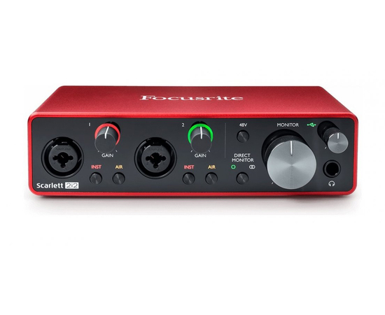 Аудиоинтерфейс FOCUSRITE Scarlett 2i2 (3rd gen), фото , изображение 2