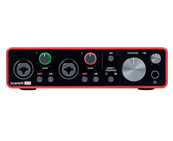Аудиоинтерфейс FOCUSRITE Scarlett 2i2 (3rd gen), фото , изображение 3