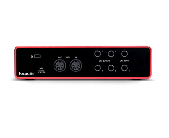 Аудиоинтерфейс FOCUSRITE Scarlett 4i4 (3rd gen), фото , изображение 4