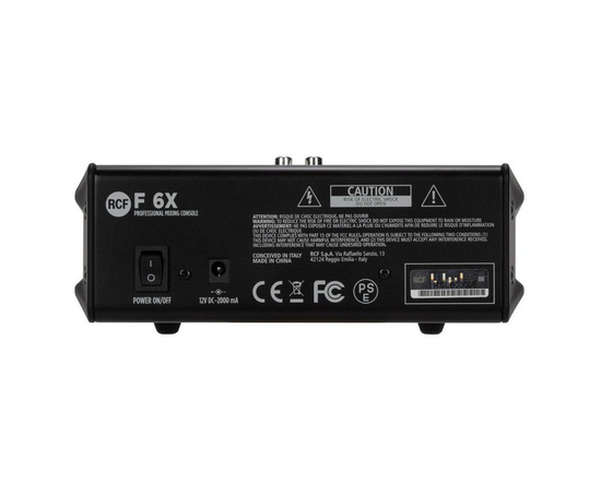 Микшерный пульт RCF F6X, фото , изображение 3