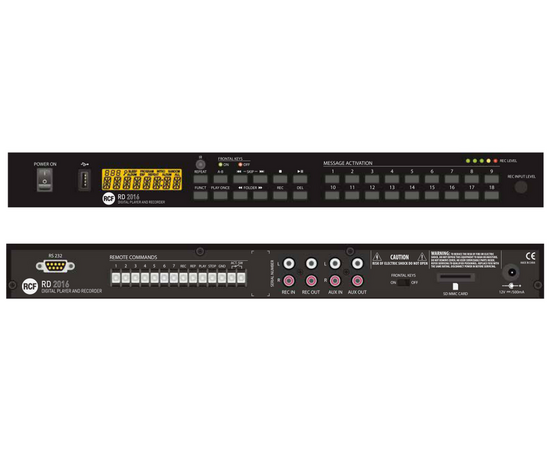 Рекордер-Стереоплеєр RCF RD2016, image 