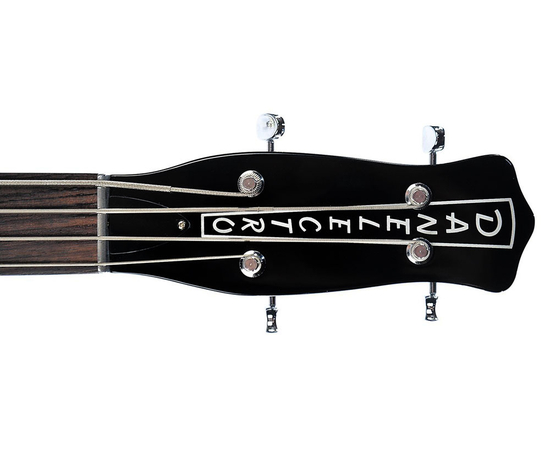 Бас-гітара DANELECTRO 59DC Long Scale Bass (Black), image , зображення 5